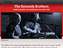 Tablet Screenshot of kennedybrothers.net